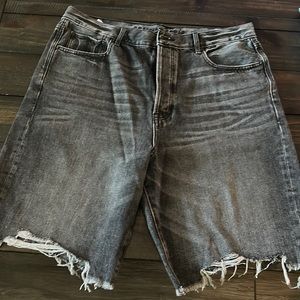 American Eagle, size 14, charcoal grey